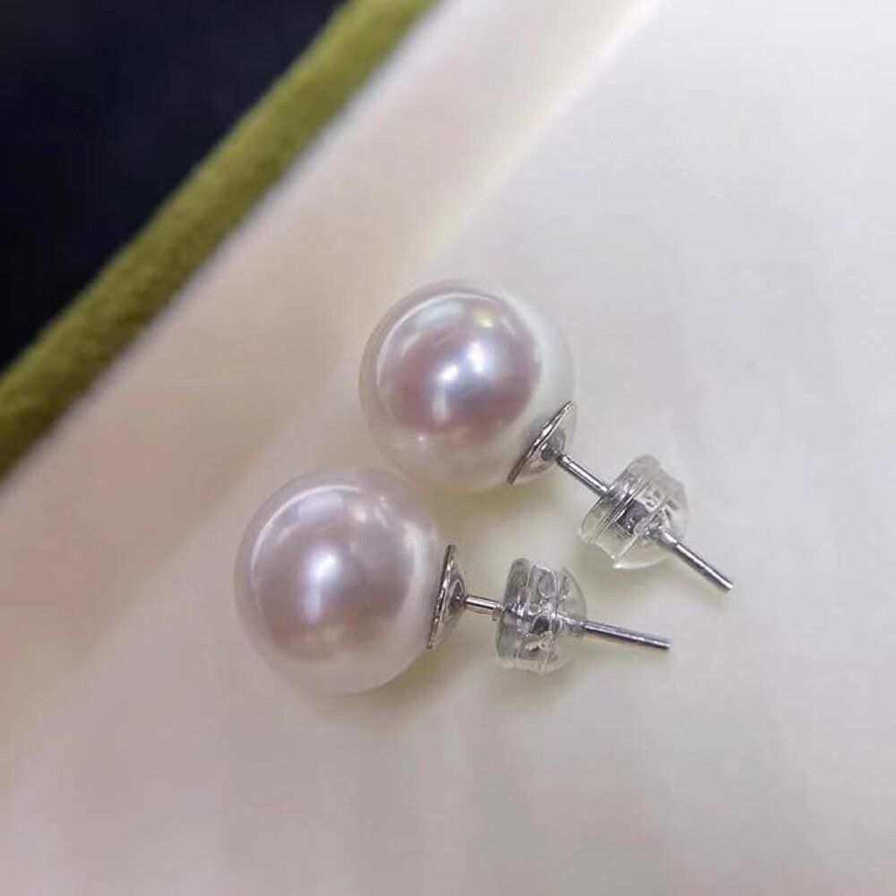 Genuine Handpicked Nature Cultured Pearl Earrings